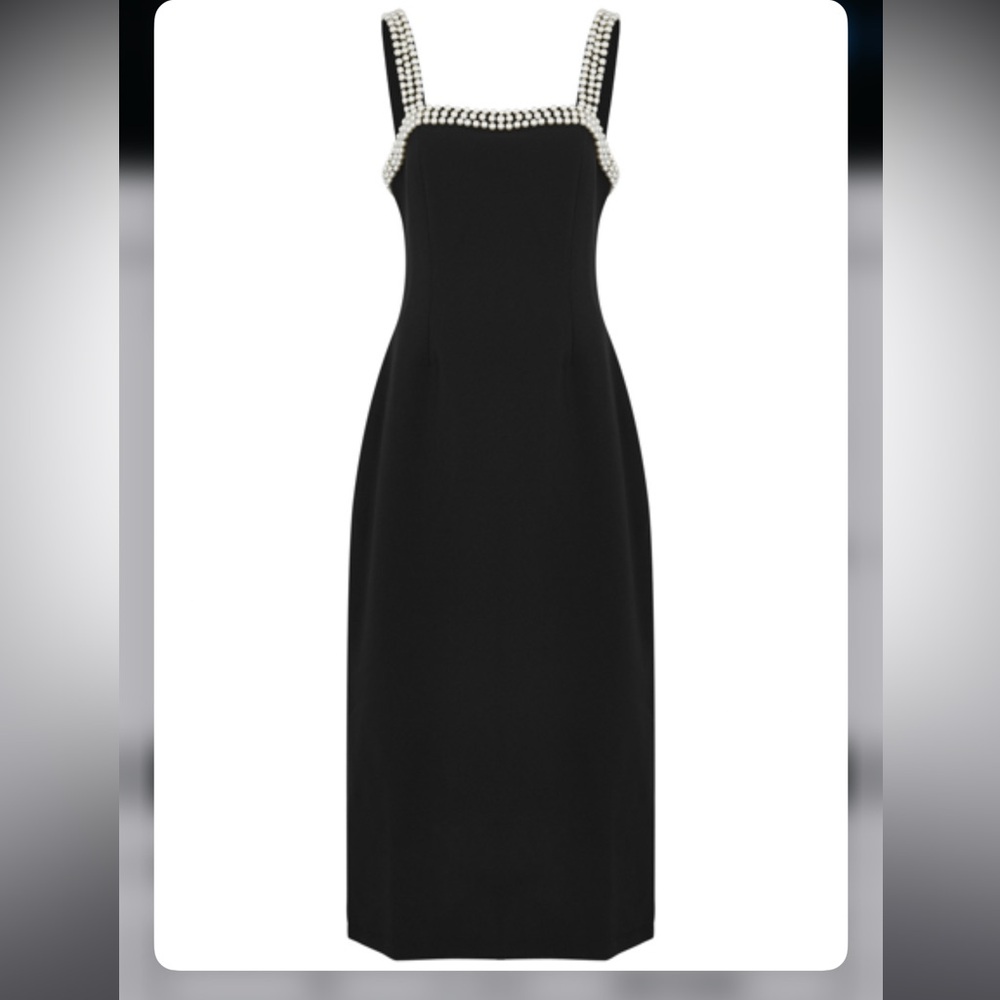 Odd Muse The Ultimate Muse Pearl Trim Midi (black)